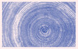 © CaptureAndCompose - Decorative wood block prints of growth rings. Monotone pink and blue botanical tree rings and impression print.