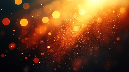 Designed film texture background with heavy grain, dust and a light leak Real Lens Flare Shot in Studio over Black Background. Easy to add as Overlay or Screen Filter over Photos