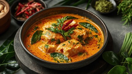 Spicy Coconut Milk Fish Curry