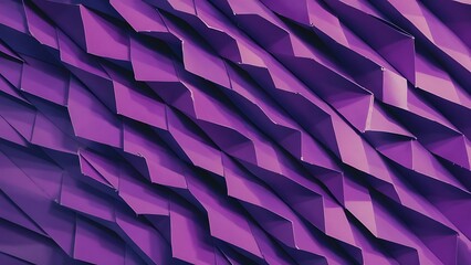 Wall Mural - Diagonal pattern of paper in purple color