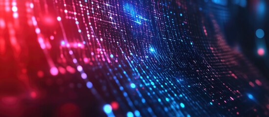 Wall Mural - artificial intelligence and technology web backdrop virtual concept illustration