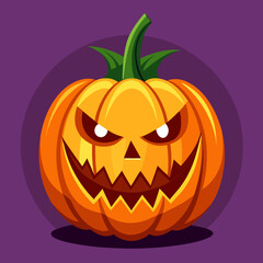 Wall Mural - Halloween pumpkin