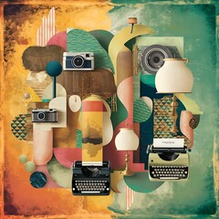 Wall Mural - Abstract vintage background