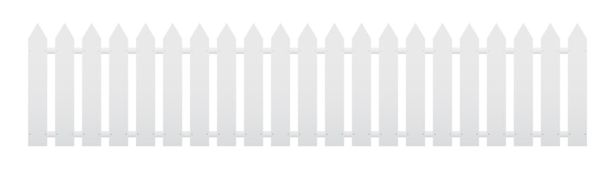 fence isolated on white background