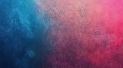 Blue and pink textured background.