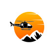 © Abdul - helicopter logo vector template illustration design