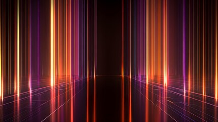 Wall Mural - Abstract Neon Lights Background