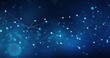© AthayaStock - Abstract digital network illustration featuring interconnected nodes and lines against a blue background.