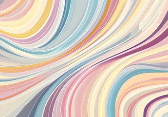 Wall Mural - Abstract colorful swirl background