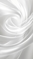 Wall Mural - White background abstract with wavy line 
