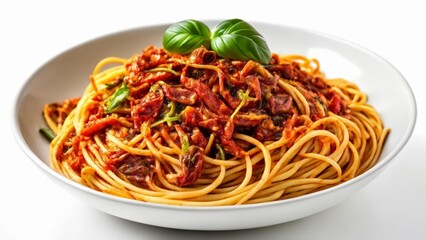 Wall Mural -  Delicious Spaghetti Bolognese ready to be savored