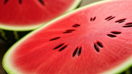 Wall Mural -  Freshly sliced watermelon perfect for a summer treat