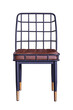 © nuwatphoto - Vintage wooden chair with  leather cushion