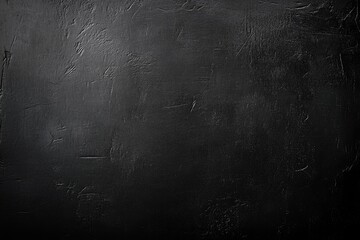 Black dark concrete wall background. Pattern board cement texture grunge dirty scratched for show anthracite promote product urban floor and abstract paper design element decor. Blackboard blank , ai