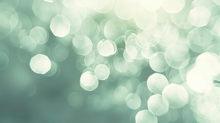 Abstract blurred background featuring a gradient of soft turquoise colors with light blue and green hues, adorned with white bokeh circles, ideal for web design and digital marketing services in onlin