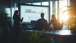 © Thavesak - Corporate Audit Team Analyzing Financial Reports in Bright Office with Charts and Graphs, Daylight Streaming Through Windows
