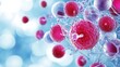 © Dee - Abstract Artistic Rendering of Cultured Human Cells for Medical Research Purposes