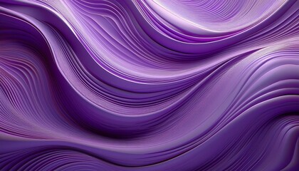 Wall Mural - realistic 3d rendering marble pattern design, abstract background with oblique wavy lines, purple ab