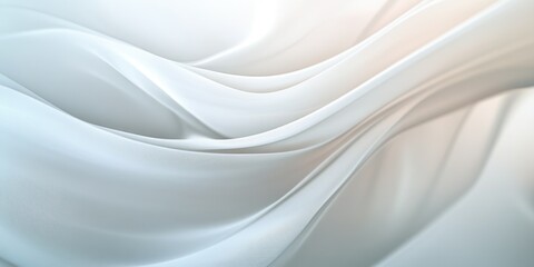 Soft waving smoke lined abstract background in white and grey colors