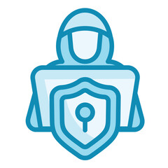 Sticker - Cybersecurity Icon