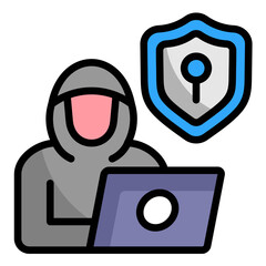 Poster - Ethical Hacking Icon