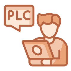 Wall Mural - Plc Programming Icon