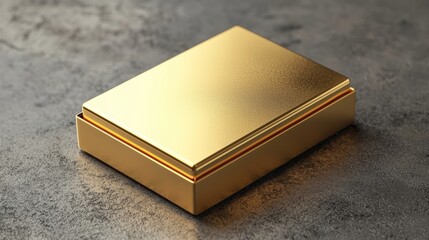 Canvas Print - Gold Box