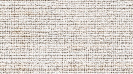 Woven linen fabric texture in soft white, featuring a subtle grid-like weave. Ideal for natural backgrounds, textile designs, and interior decor projects.