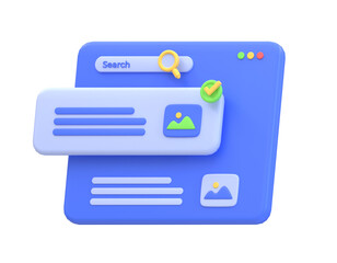 Seo optimization banner, marketing business technology