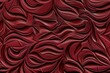 © WhimsyCreative - A seamless pattern of abstract, red waves with a 3D effect.