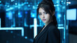 © E MON - 仮想空間ビジネス女性三Generative AI