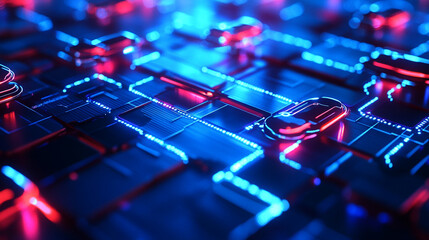 Hand assembling electronic components on a circuit board. The intricate pathways of a circuit board trace the blueprint of modern computing power.