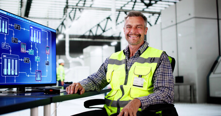 Poster - Engineer Operator Using Scada System