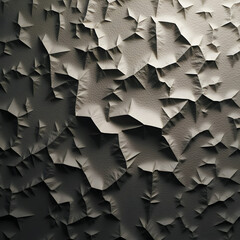 Abstract crumpled paper background with pattern for design.