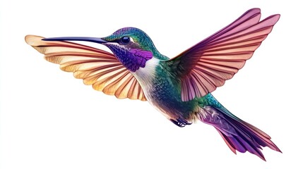 Hummingbird in Flight