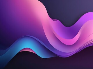 Abstract background gradient base color blue purple pink blurred and wavy	
