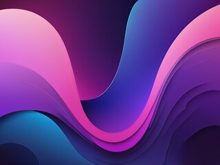 Abstract background gradient base color blue purple pink blurred and wavy	
