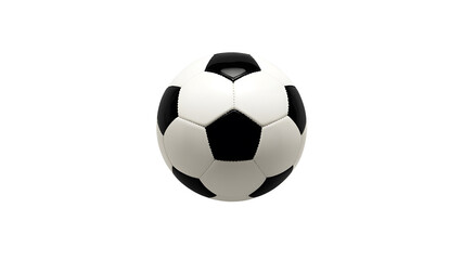 Soccer ball isolated on white. Football and sports Png.