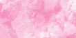 © FLOATING HEART - pastel hand painted watercolor of pink texture, Abstract grainy fantasy smooth light pink watercolor paper texture with clouds, Grunge pink background, Stain artistic hand painted texture of pink.