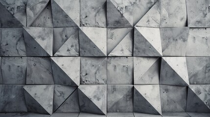 Concrete Diamond Shaped Wall background with tiles