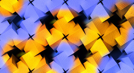 3d composition with cubes. Cubes background	