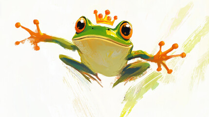 Poster - Frog King.