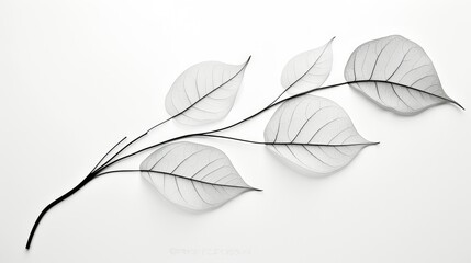 simplicity continuous line leaves