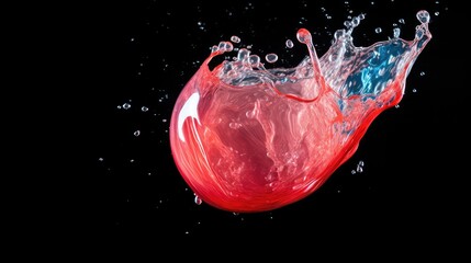 Canvas Print - explosion water balloon