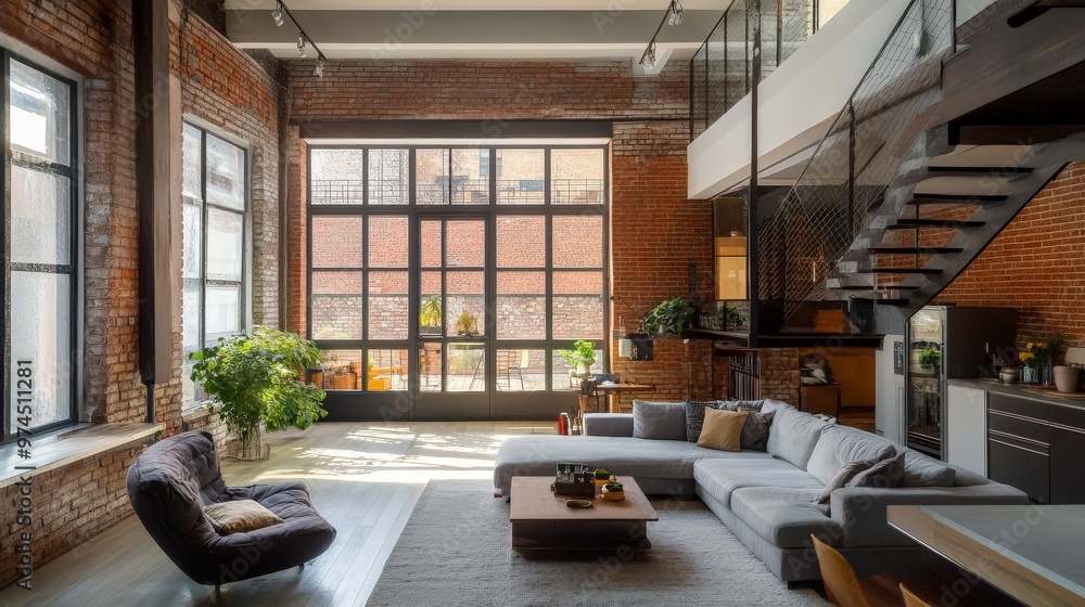An urban loft conversion retains its industrial roots with exposed ...