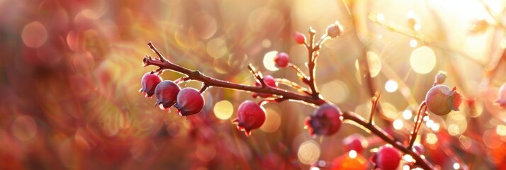 blueberry fruit on plant in plantation farm