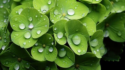 Poster - flower green hydrangea