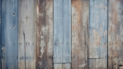 Canvas Print - worn natural wood texture