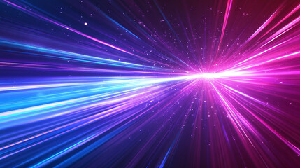 Aufkleber - Colorful abstract background with streaks of light bursting from the center