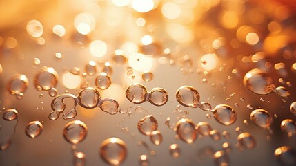 sunlight water bubbles background